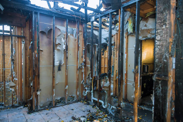 Professional Smoke Damage Restoration technician working in Langhorne, PA